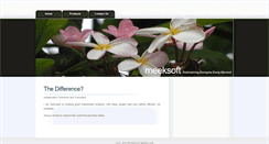 Desktop Screenshot of meeksoft.com