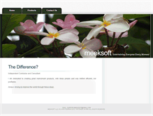 Tablet Screenshot of meeksoft.com